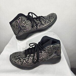 Nike Men’s Air Jordan Ultra Fly Basketball Shoes 834268-010 Size 8 Black/Gray